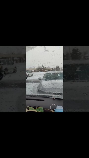 Freak Snow Storm In VA A Little While Back While working
