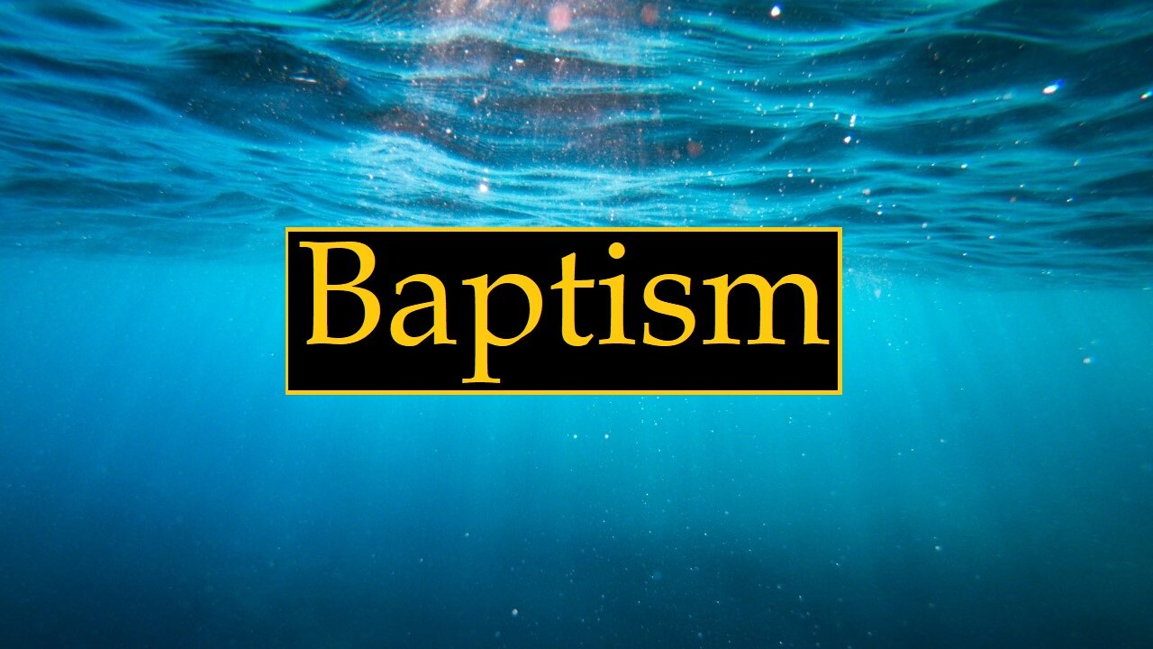 Baptism (Bible Study)