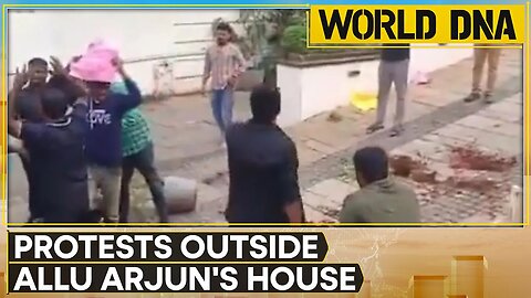 Protesters Vandalise Allu Arjun's Residence in Hyderabad Over Pushpa-2 Stampede Incident | World DNA