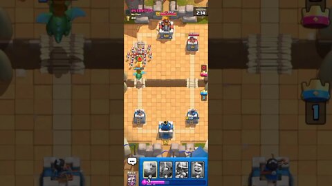 estRellita VS Prolix iota - Clash Royale #shorts