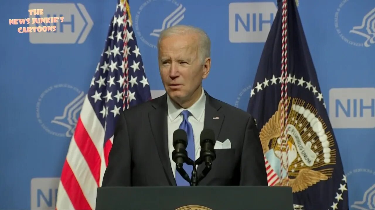 Biden off script: "I've seen more of Fauci than I have my wife.. they look who's president? Fauci!"