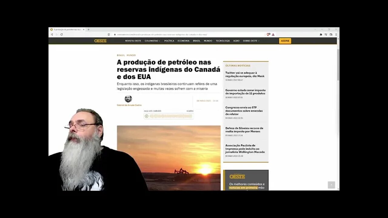 ESTADOS UNIDOS e CANADÁ tem até POÇO DE PETRÓLEO em terras indígenas, por que não AQUI