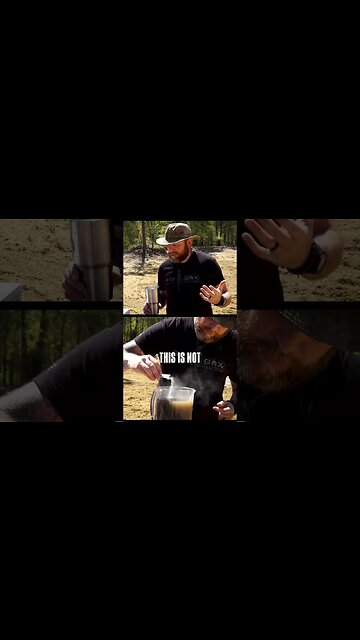 Drinking PNG Purified Mud Water #survival