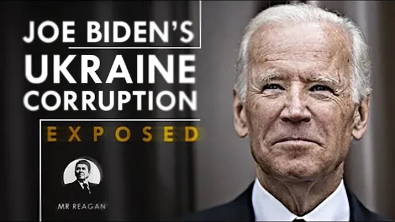 Biden's Corruption in Ukraine Remembered