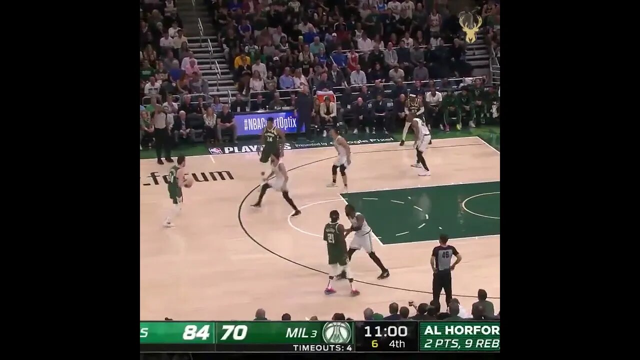 Giannis Poster Dunk on Payton Plitchard