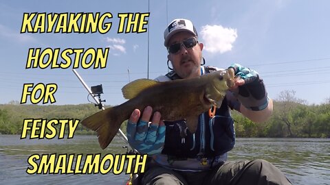 Kayaking for Smallmouth on the Holston River in Tennessee