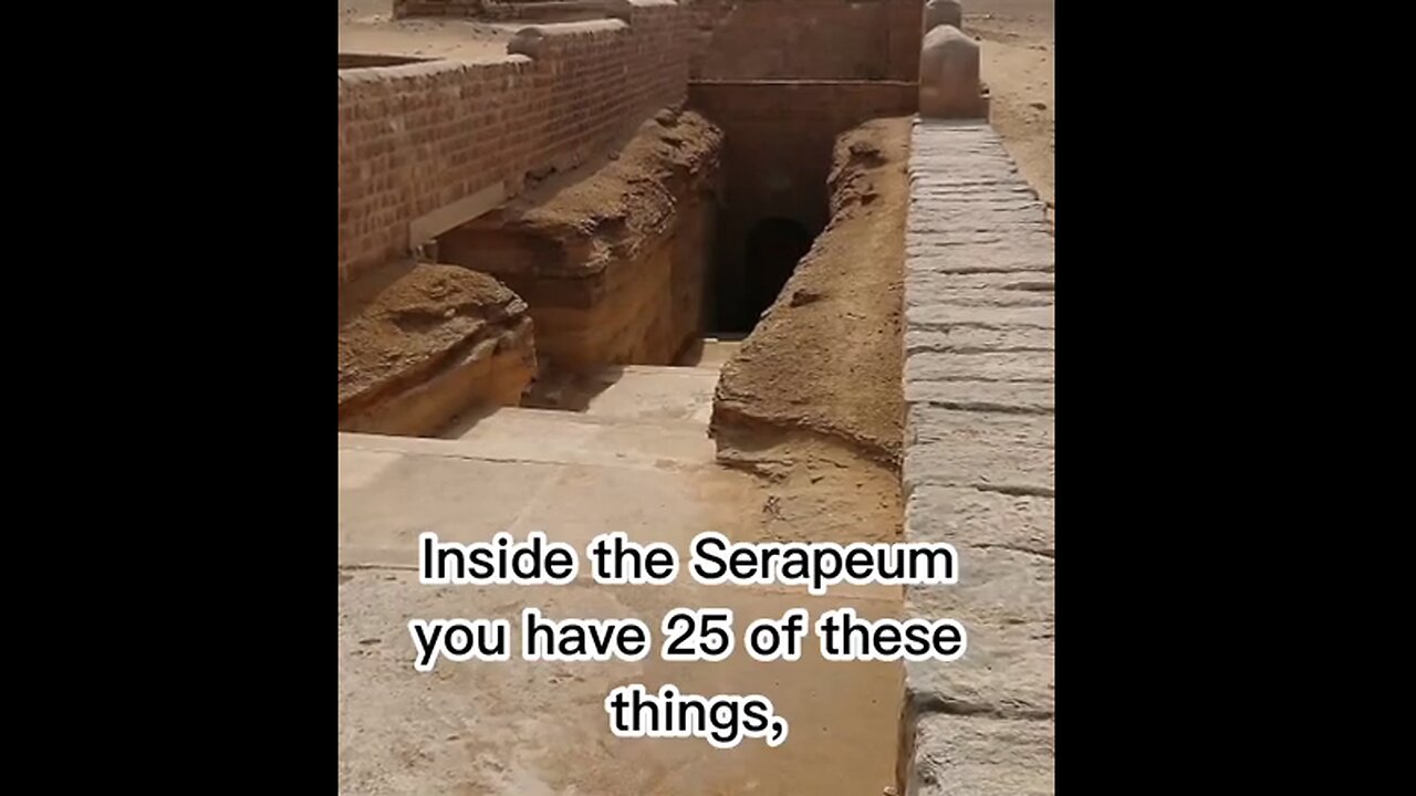 Inside The Serapeum You Have 25 of These Things