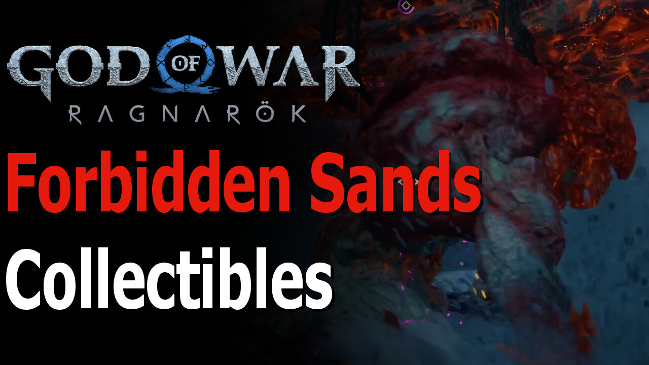 God of War Ragnarok - The Forbidden Sands Collectibles