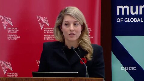 Canada: Foreign Affairs Min. Mélanie Joly delivers speech on Indo-Pacific partnerships – November 9, 2022