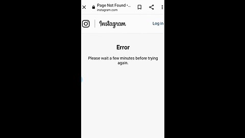 Instagram Login Problem | Fixed | "Please wait a few minutes before you try again"