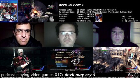 podcast playing video games 017: devil may cry 4