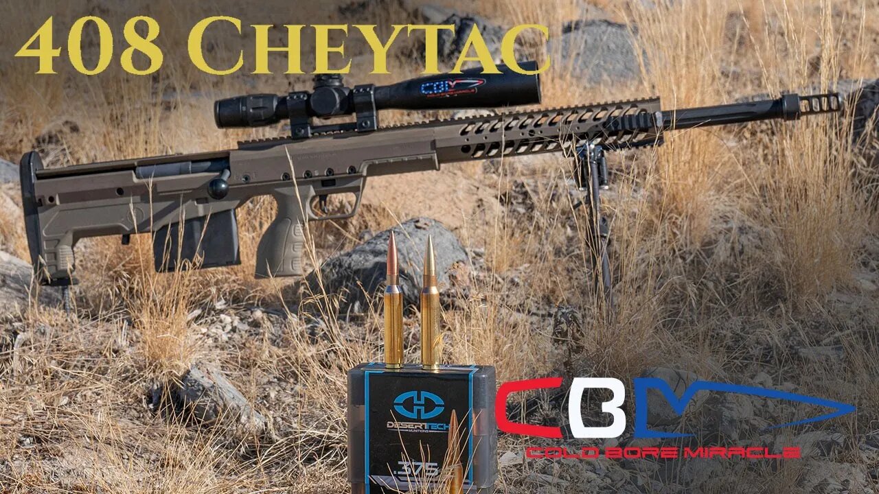 408 Cheytac in the Desert Tech HTI
