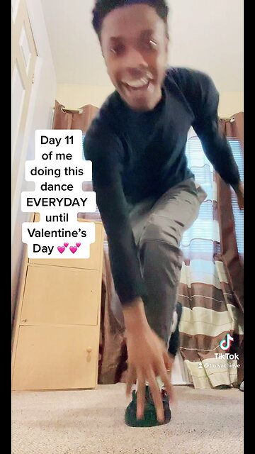 Day 11 of me doing this TikTok dance EVERYDAY until Valentine’s Day