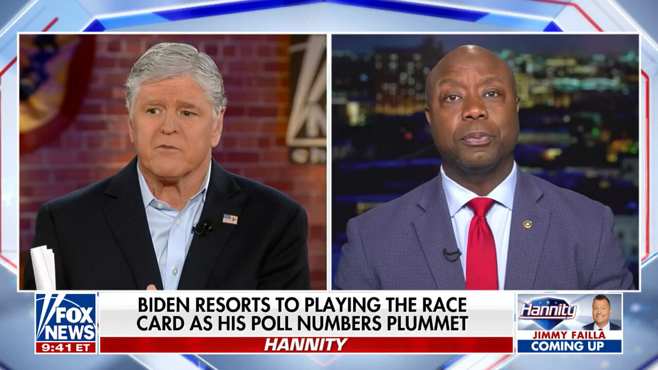 Tim Scott: The Things Biden Has Said In The Face Of African Americans Is 'Despicable'