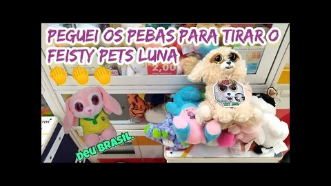 TIREI OS PEBAS, PARA PEGAR O FEISTY PETS LUNA 👏🐶👏