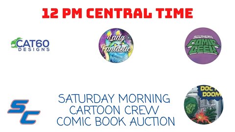 SATURDAY MORNING CARTOON CREW COMIC BOOK AUCTION ON THE CHEAP $$