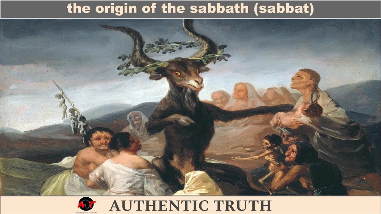 the origin of the sabbath (sabbat)