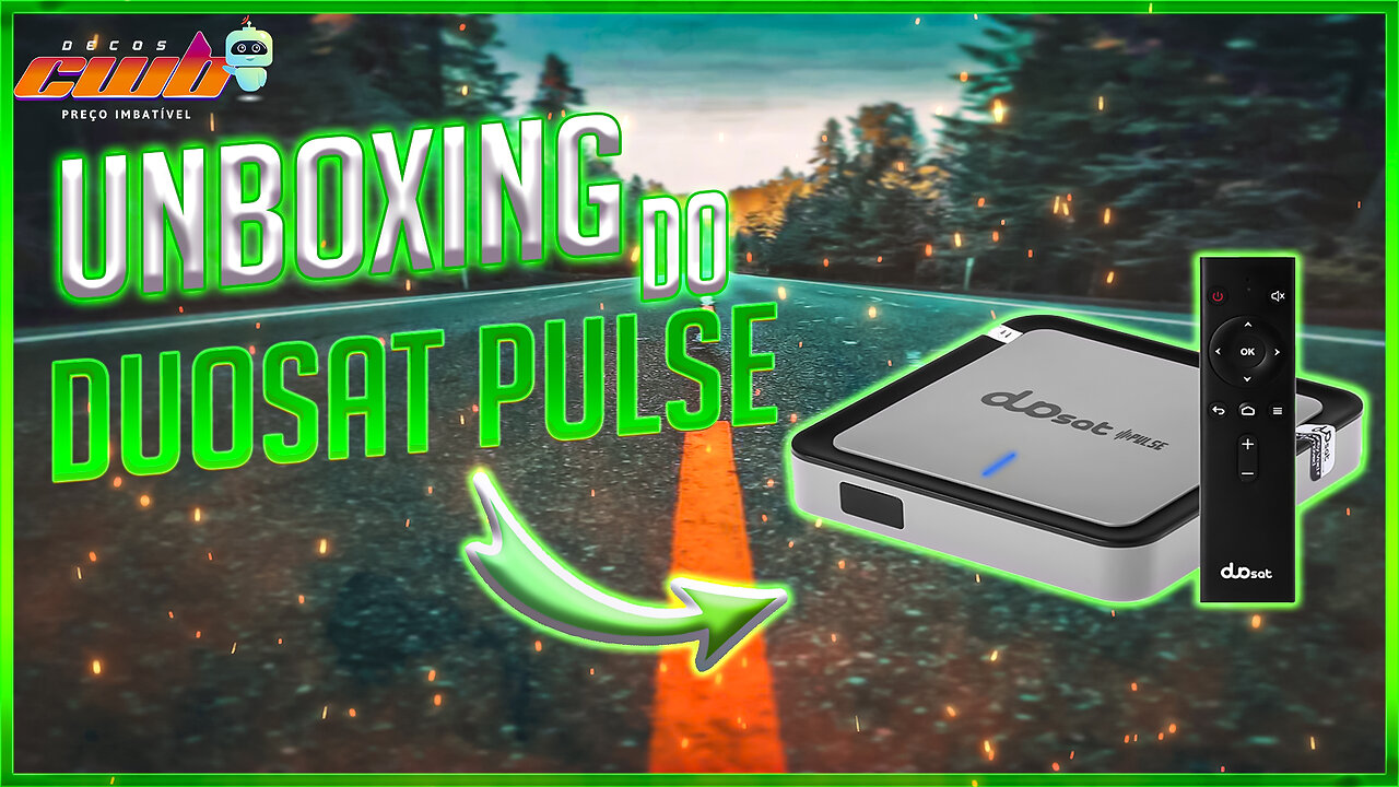 DUOSAT PULSE - UNBOXING DA MELHOR BOX DA MARCA DUOSAT