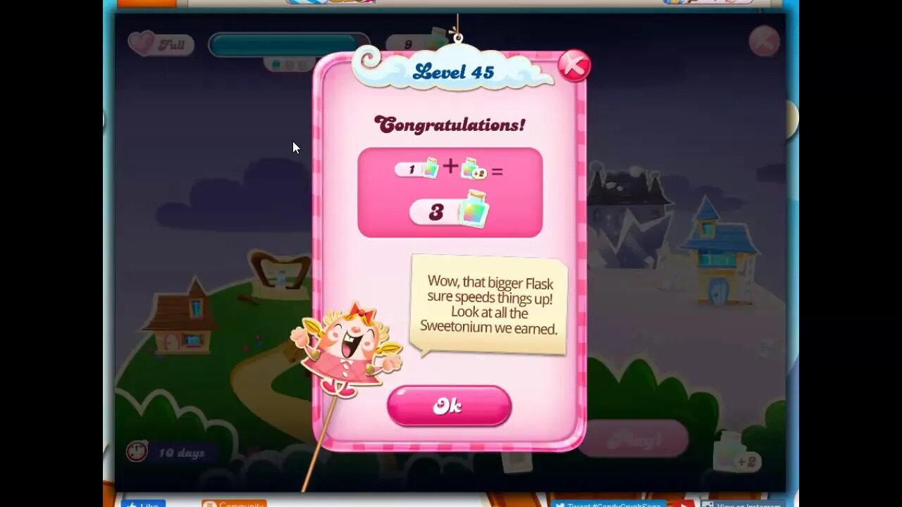 Saltnado: Level 45 Audio Talkthrough for CandyCrush Saga (Level 2948)