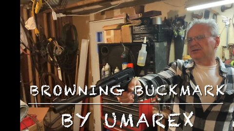 Browning Buckmark by Umarex unpacking and first shots Wow very nice!