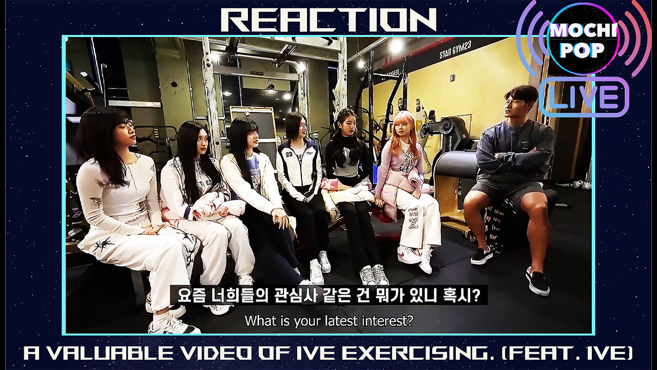 A valuable video of Ive exercising. (Jong Kook - Feat. Ive) | Reaction