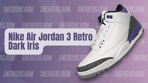 Nike Air Jordan 3 Retro Dark Iris - CT8532-105 - @SneakersADM