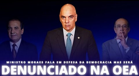 MORAES REAGE MAS SERÁ DENUNCIADO NA OEA E IMPRENSA REPERCUTE OS BASTIDORES DO ATO NA PAULISTA