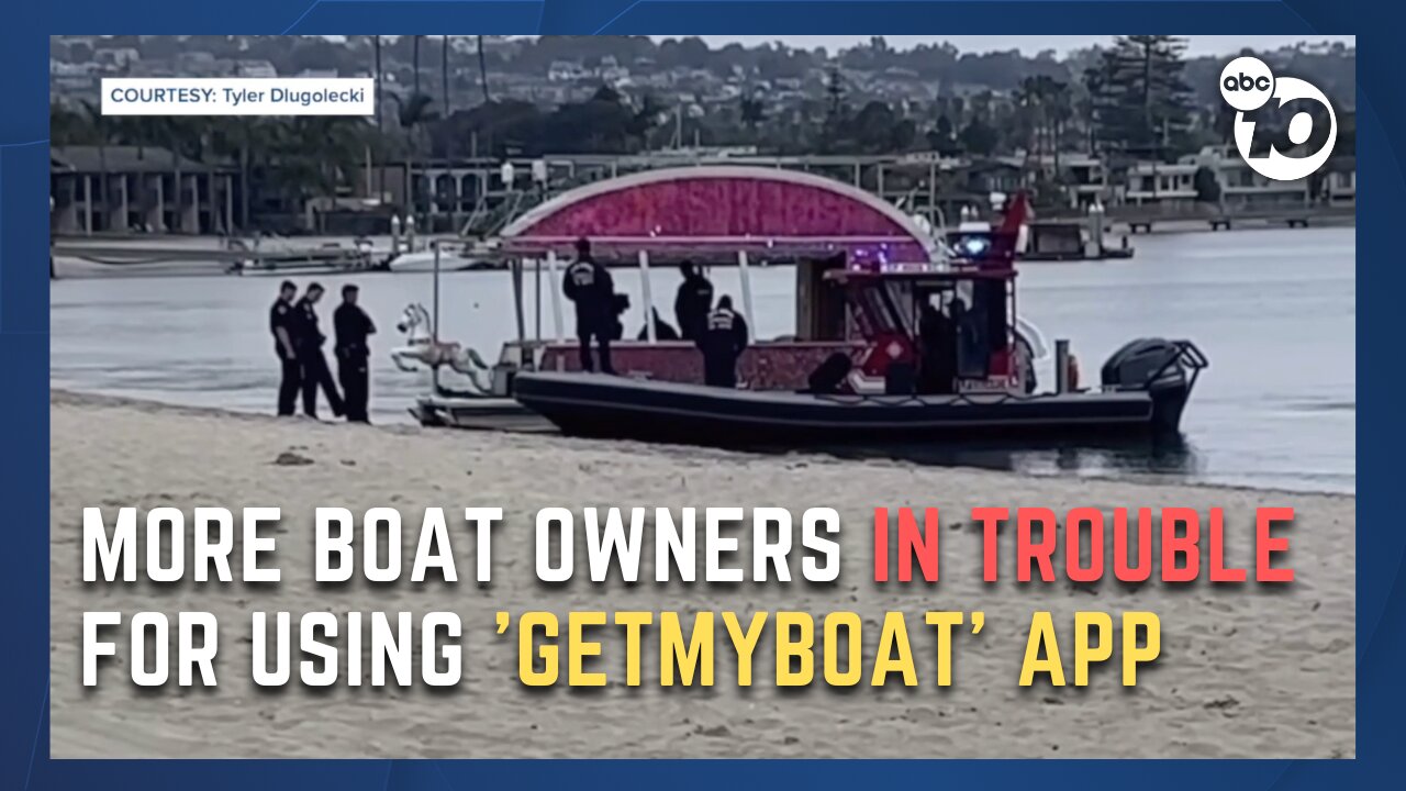 Two more boat owners in trouble with SDPD after using 'GetMyBoat' rental app