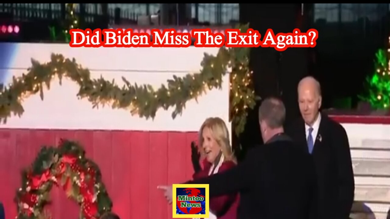 Did Biden miss the exit again