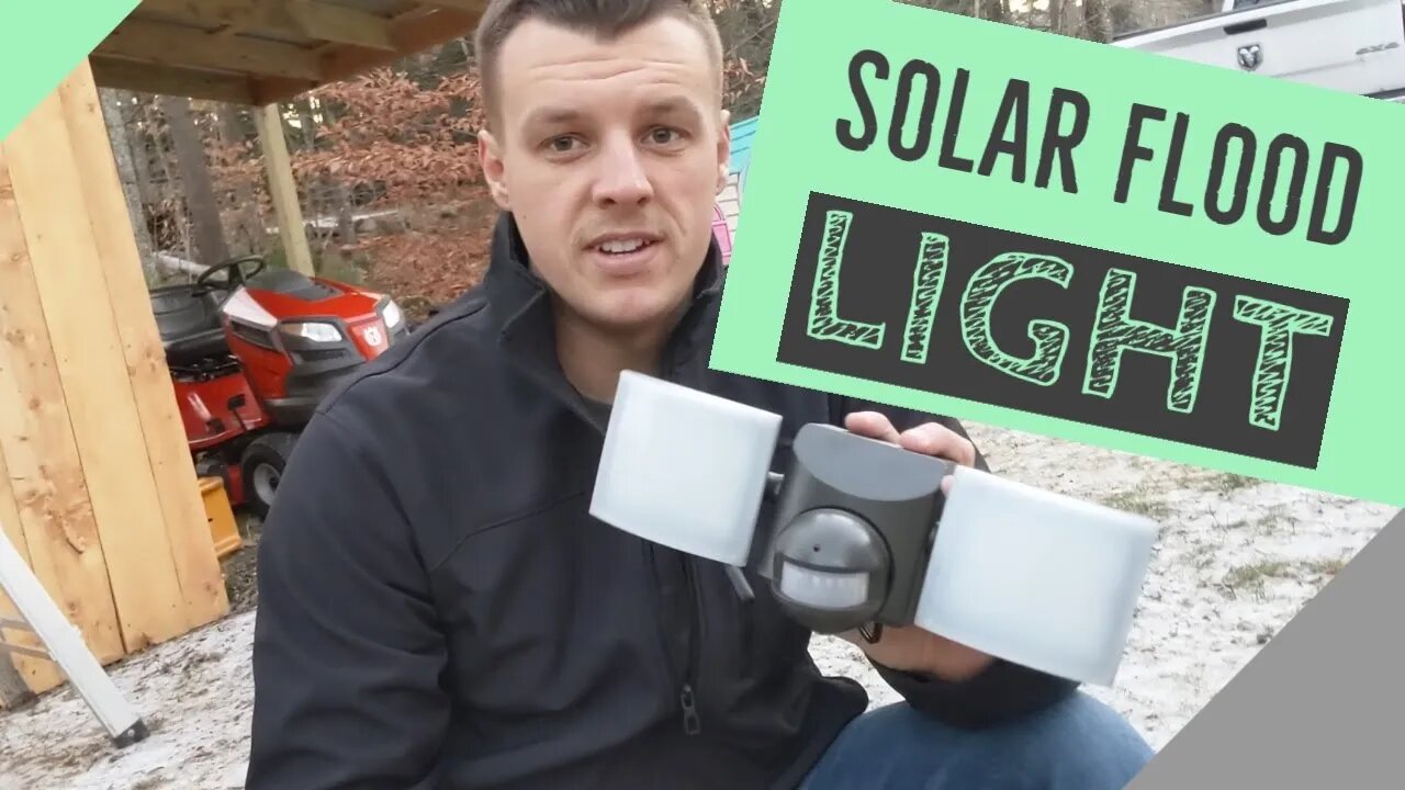 All-Pro Solar Power LED Flood Light Review