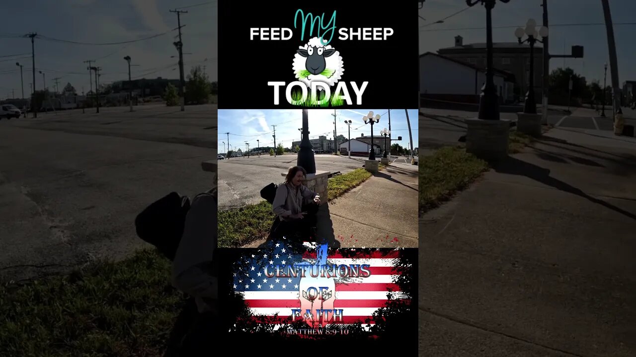 A HELPING HAND #FEEDMYSHEEPTODAY #jesuschrist #homeless #homelessness #thegospeltruth