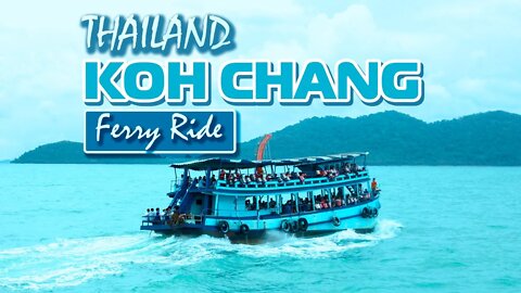 Koh Chang Thailand Ferry Ride in Rain