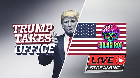 CHAOS ENDS - DJT INAUGURATION BABY! MAGA stream!