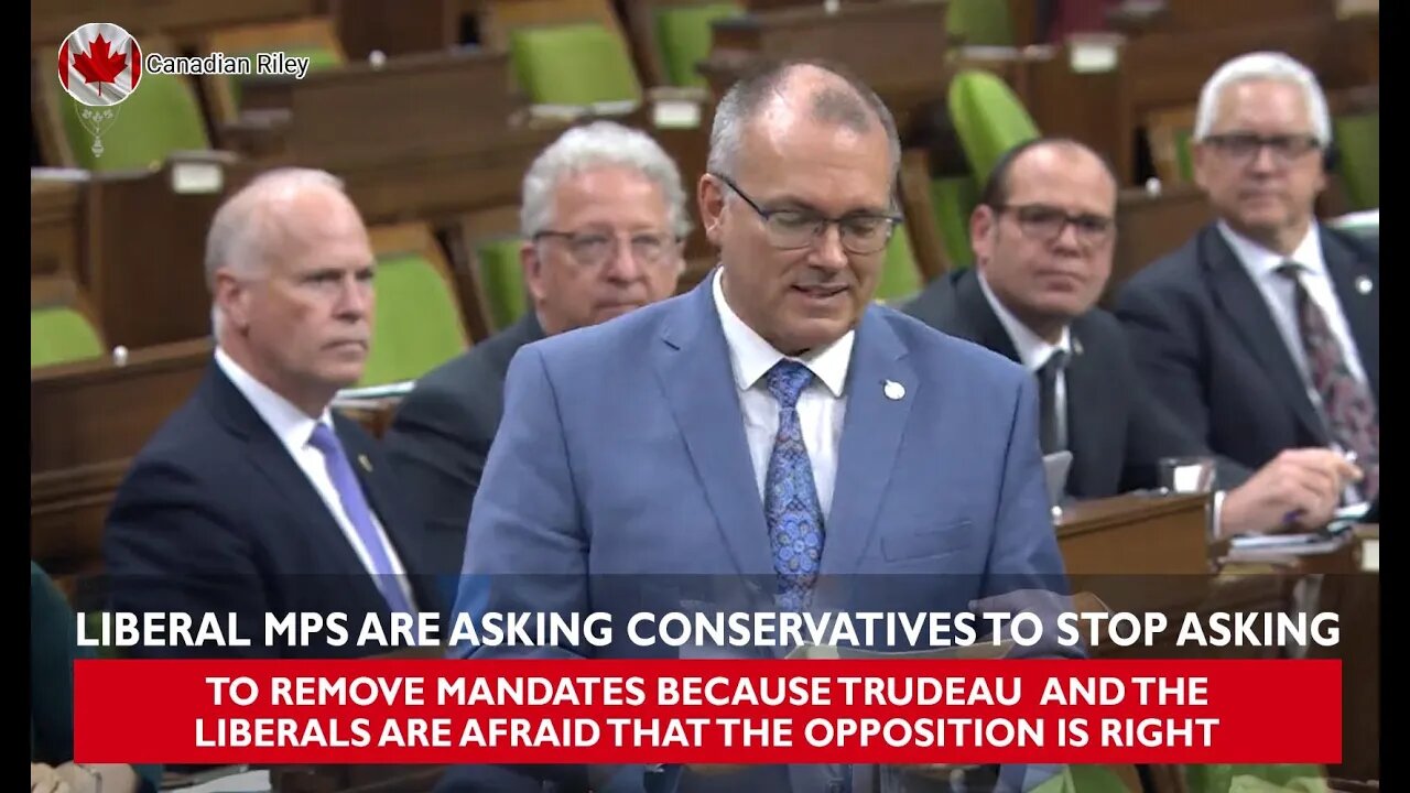 Liberal MPs Asking Conservatives to Stop Asking to Remove Mandates Because They Were Right