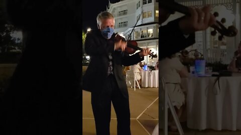 I Challenged a Disney World Violinist to play Metallica #Shorts