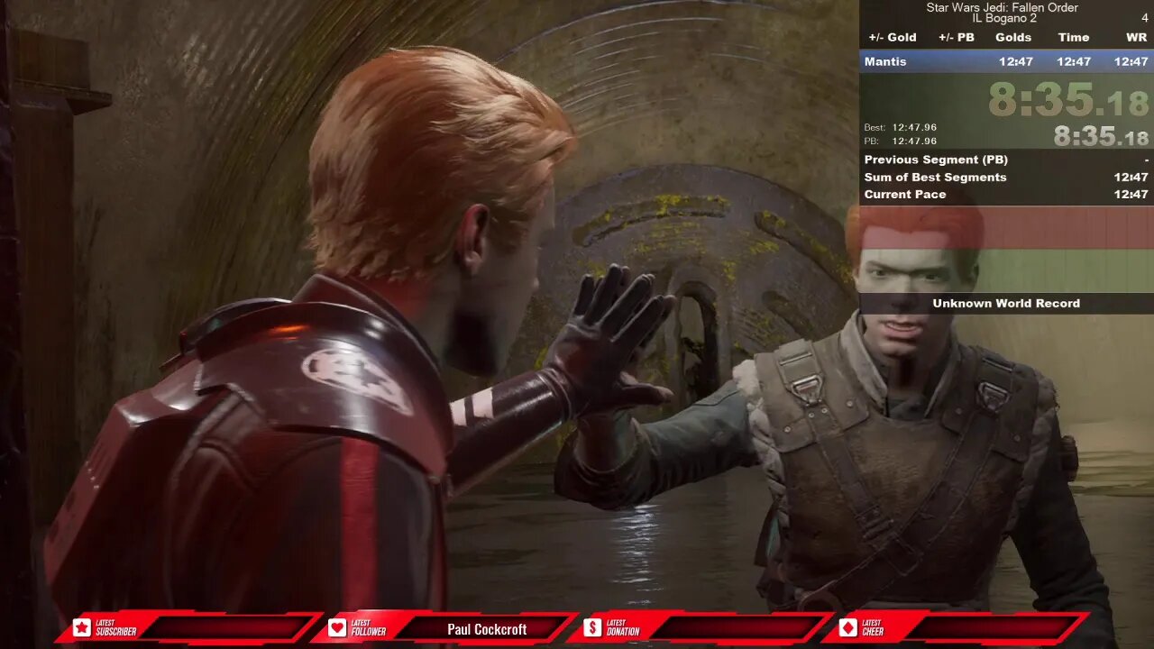 IL Bogano 2 World Record 12:52 WR Star Wars Jedi Fallen Order Speedrun [OLD]