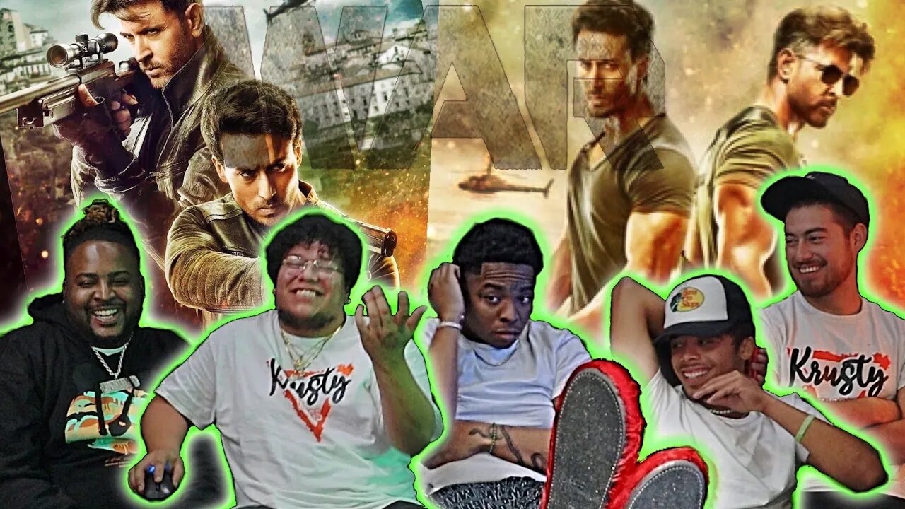 AMERICANS REACTS TO WAR | Official Trailer | Hrithik Roshan, Tiger Shroff, Vaani Kapoor