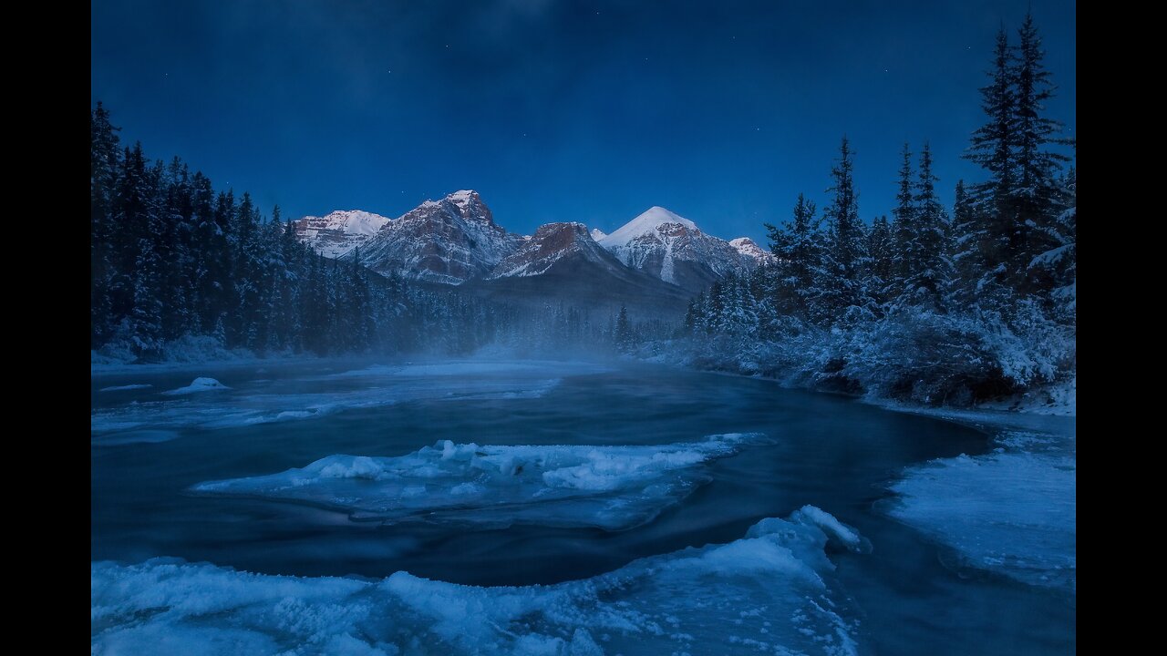 Mountain Stream and Blue Noise ASMR v3