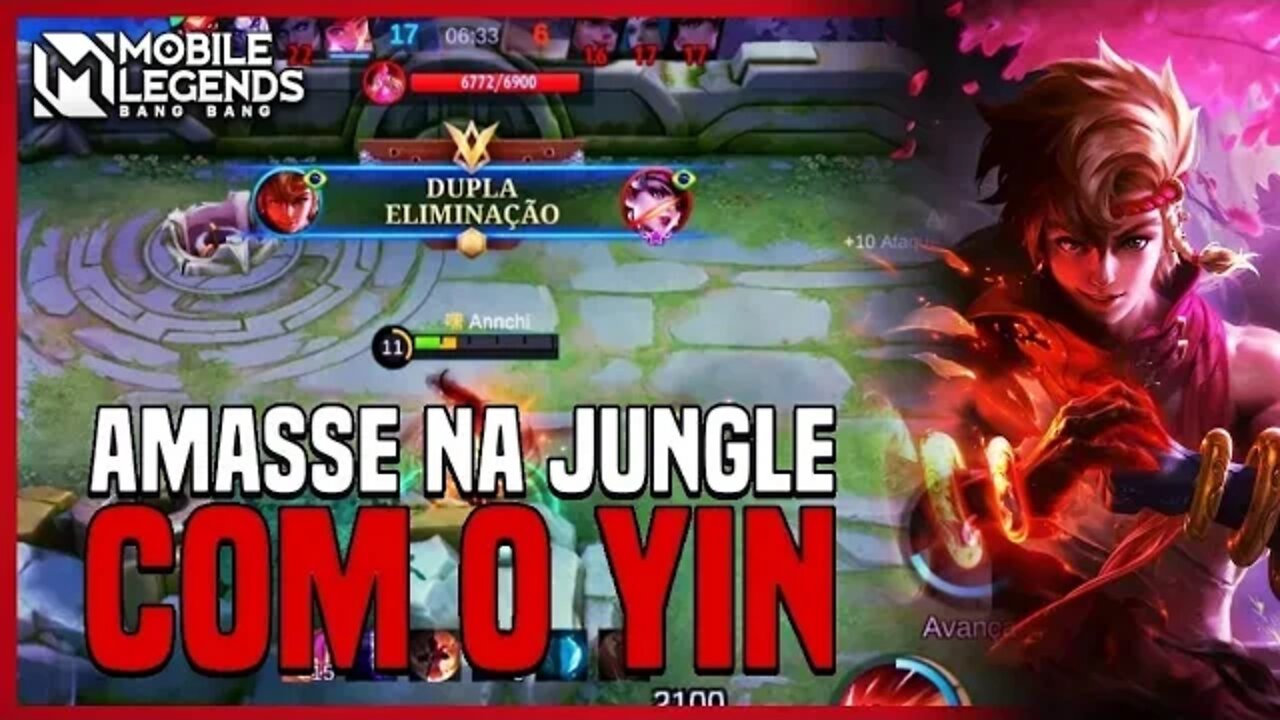 Com esse HERÓI Você vai AMASSAR na JUNGLE | MLBB]