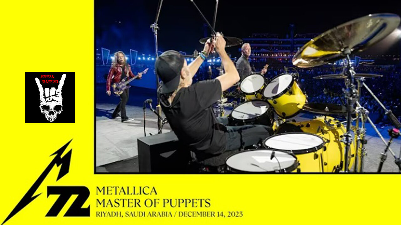 Metallica - Master Of Puppets (Riyadh Saudi Arabia - December 14 2023)