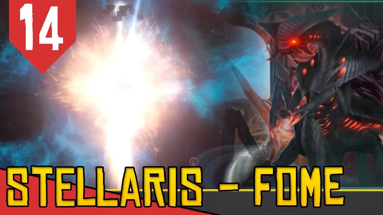 Comedores de Estrela IMORTAIS - Stellaris Enxame Devorador #14 [Gameplay PT-BR]