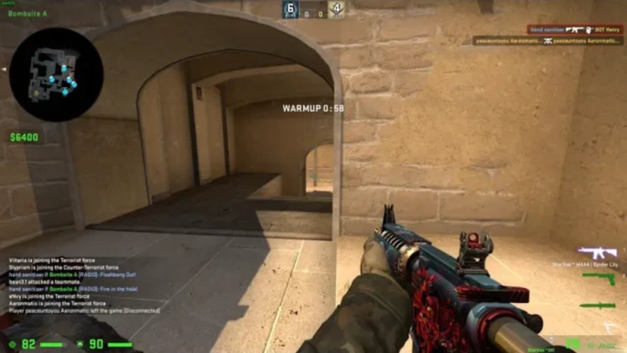 Bot Henry got destroyed - CSGO