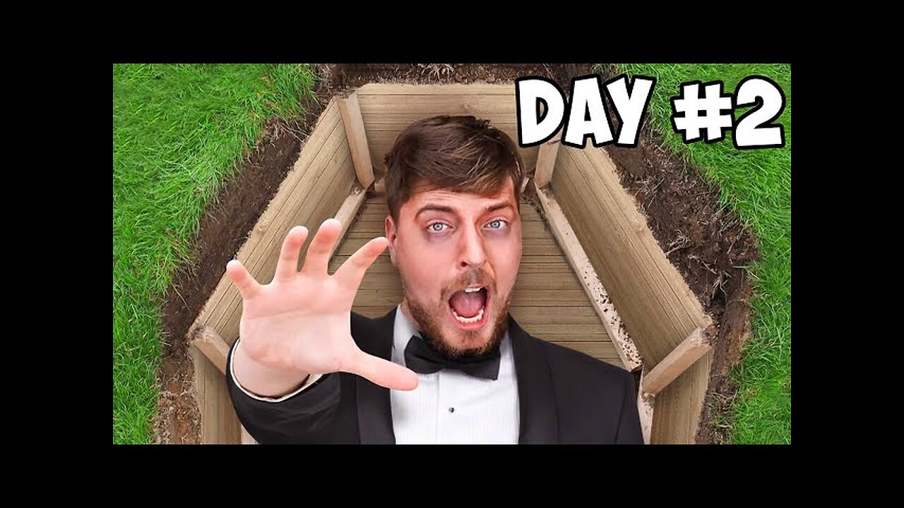 Mr beast Spent 50 Hours Buried Alive