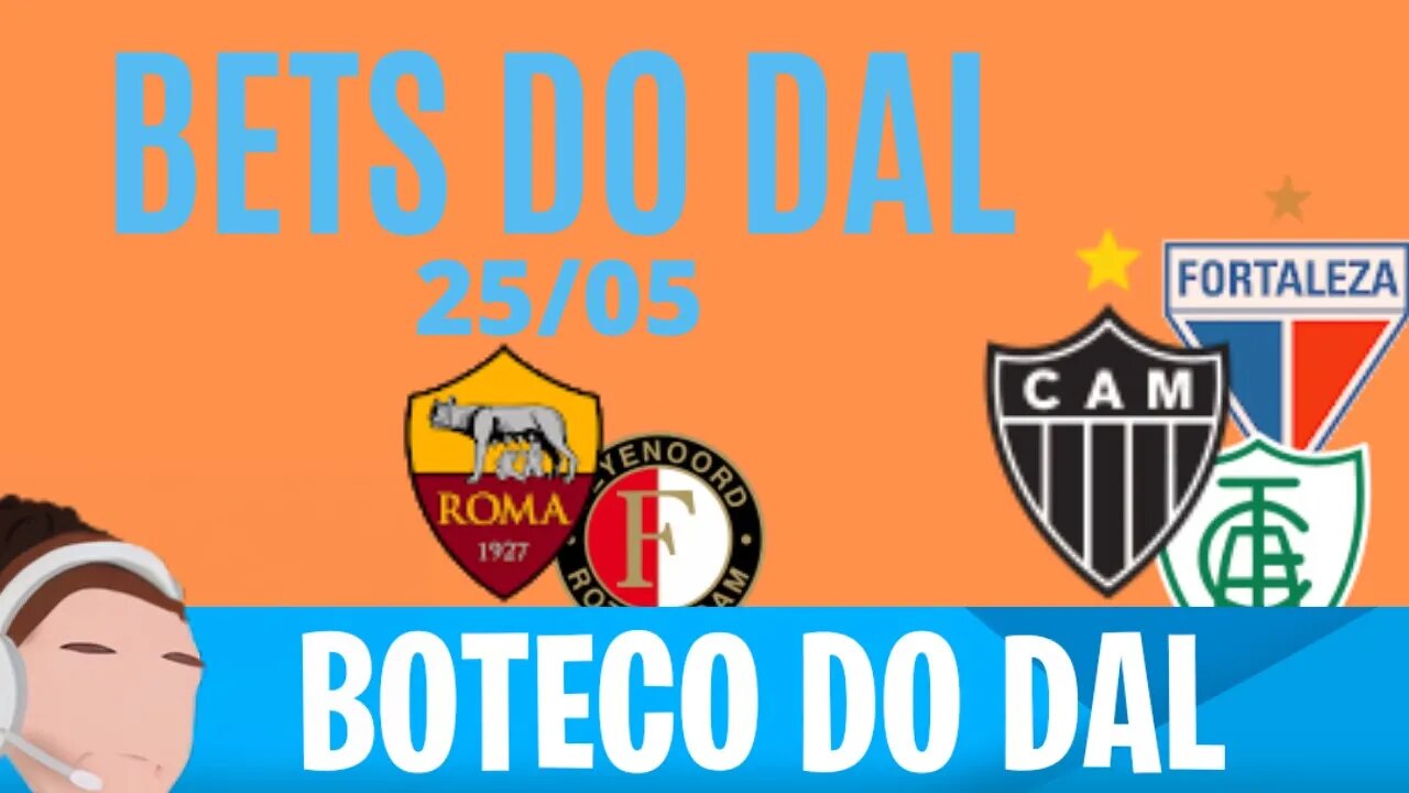 PALPITES DE FUTEBOL DIA 25/05 - CONFENCE LEAGUE, LIBERTADORES, SULAMERICANA E SERIE B