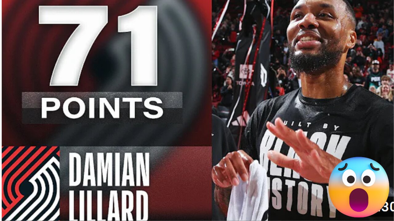 Damian Lillard’s INCREDIBLE 71-PT Performance | February, 26, 2023