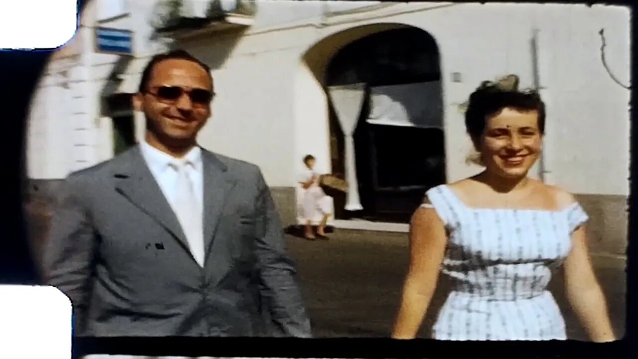 Vintage Southern Italy Home Movie Video Footage From 1957 Part 2 | Blox Life