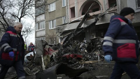 Ukraine interior minister, others killed in helicopter crash