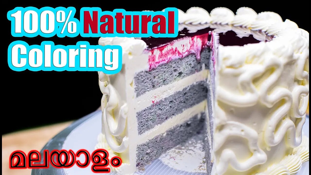 വായിൽ കൊതിയൂറും Blue Velvet Cake| കളർ ഇല്ലാതെയും Blue Velvet നമുക്ക് ഉണ്ടാക്കാം Use NATURAL coloring