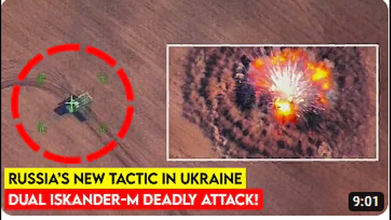 Russian Forces Unleash New Strategies in Ukraine Using Iskander M Missiles.