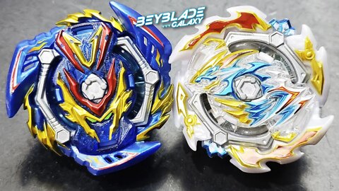 SLASH VALKYRIE .Ig' RETSU vs ACE DRAGON² .Hy ZAN - Beyblade Burst ベイブレードバースト